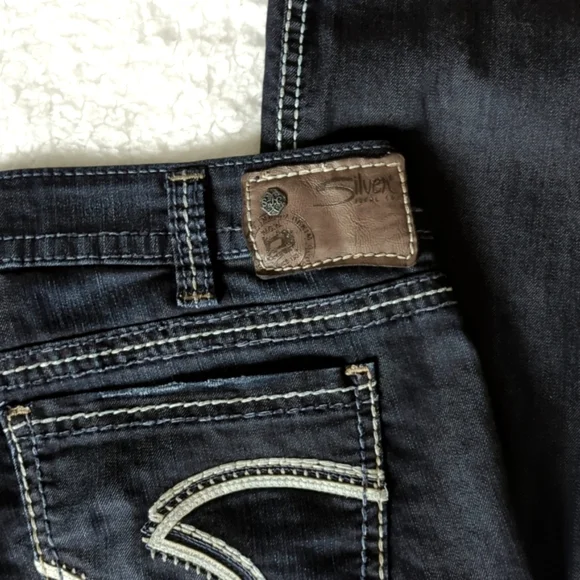 Silver Jeans Frances 18" Boot Cut Size 29 Length 31 - Picture 7 of 8